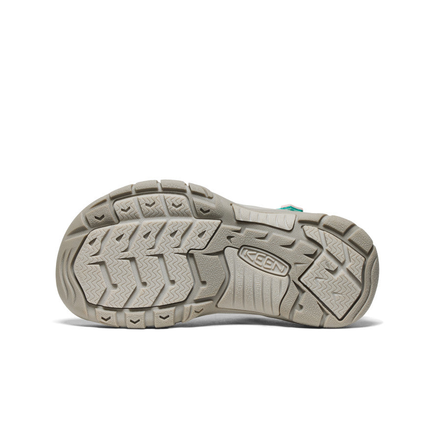 Keen Big Kids' Newport H2 | Bright Aqua/Giggle Pink