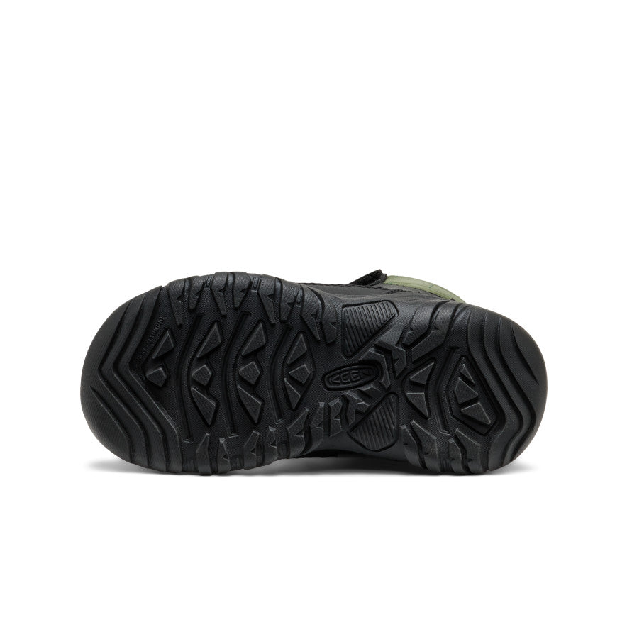 Keen Little Kids' Kanibou Waterproof Winter Boot | Black/Bronze Green