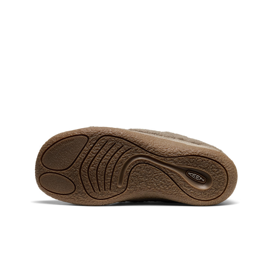Keen Women's Howser III Slide | Brindle/Brindle Sherpa Fleece