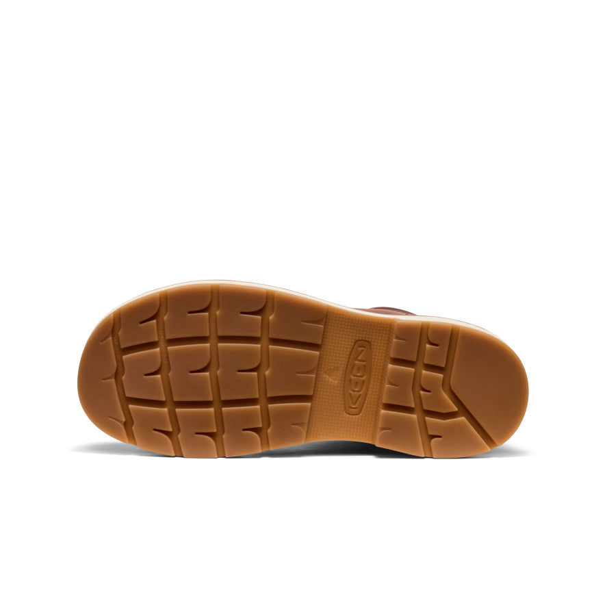 Keen Men's Liberty 6" Waterproof 90° Heel Boot (Soft Toe) | Bombay Brown/Gum