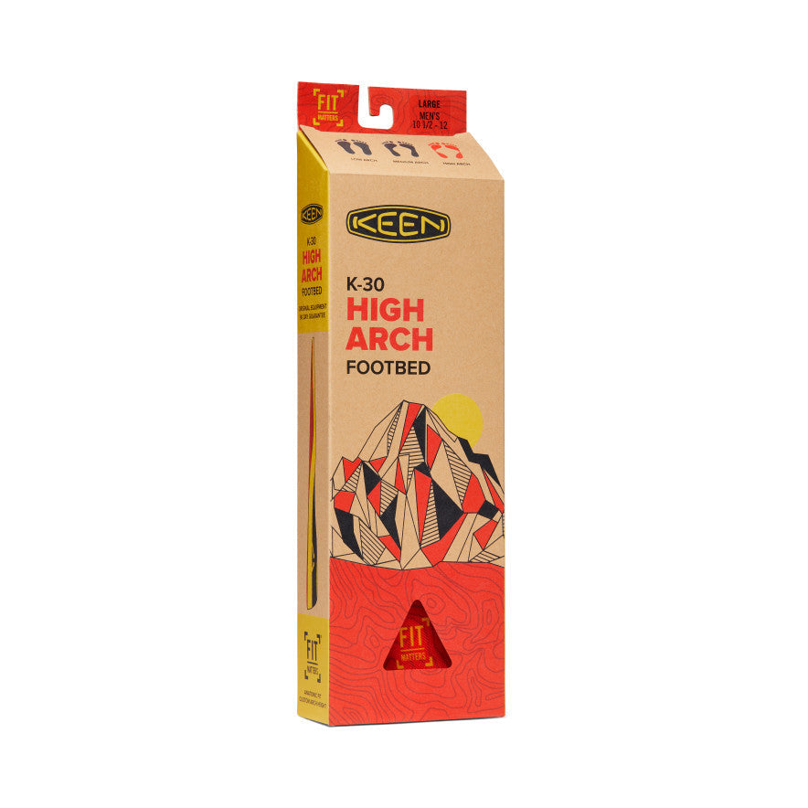 Keen Men's Outdoor K-30 High Arch Insole | Red