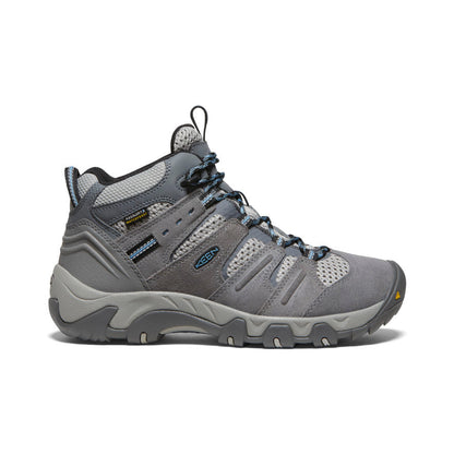 Keen Women's Headout Waterproof Hiking Boot | Steel Grey/Blue Heaven