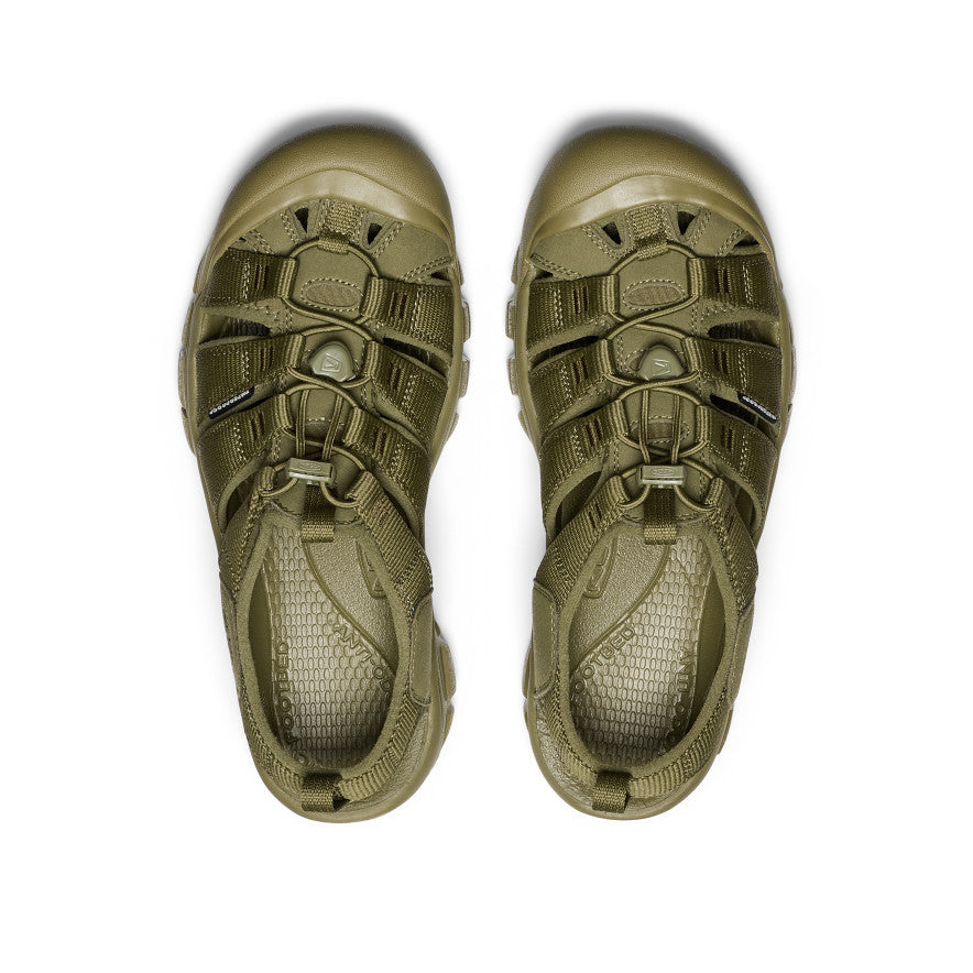 Keen Men's Newport H2 Sandal | Monochrome/Olive Drab