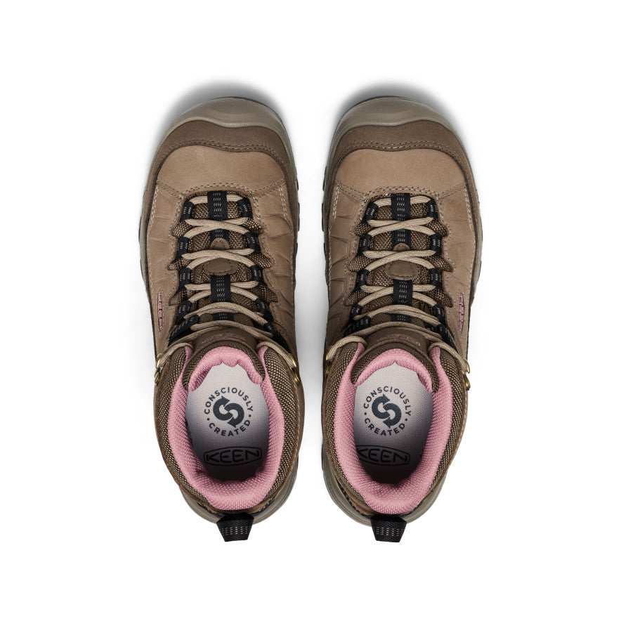Keen Women's Targhee IV Waterproof Hiking Boot | Brindle/Nostalgia Rose