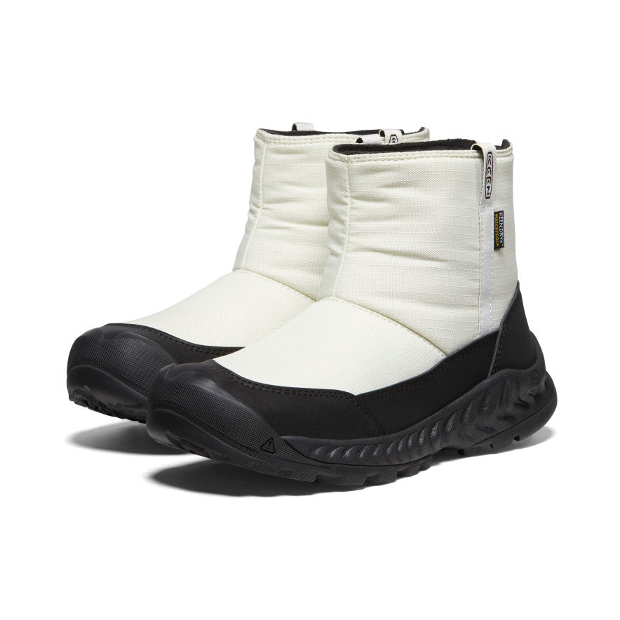Keen Women's Hood NXIS Waterproof Pull-On | Silver Birch/Black