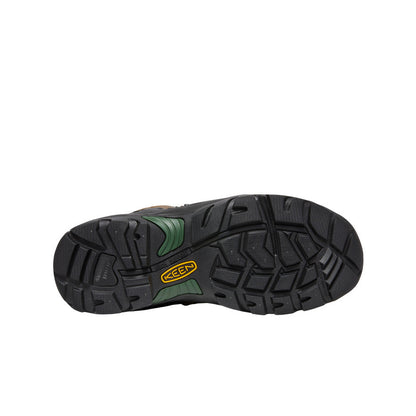 Keen Men's Pittsburgh Energy 6" Waterproof Boot (Soft Toe) | Cascade Brown/Greener Pastures