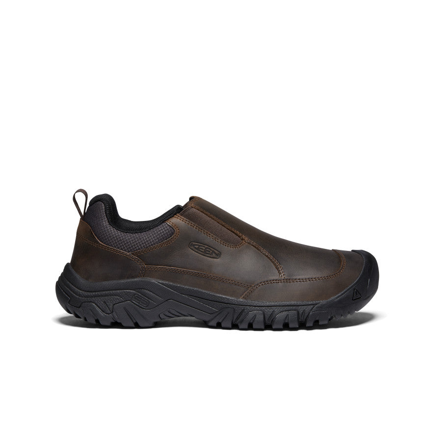 Keen Men's Targhee III Wide Slip-On | Dark Earth/Mulch