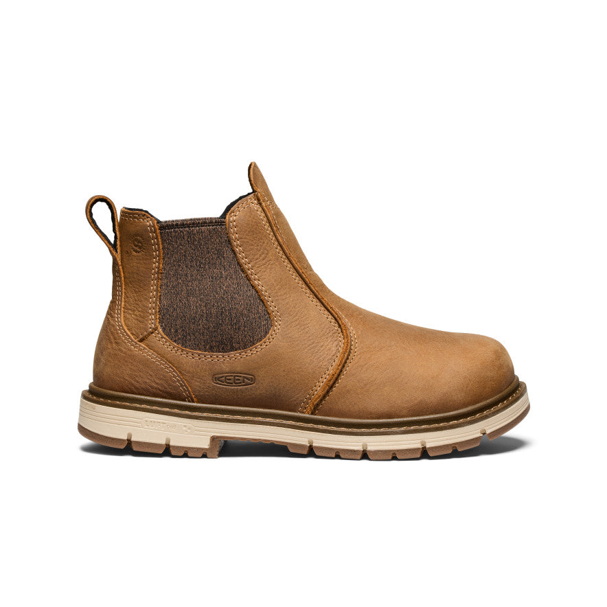 Keen Women's San Jose Chelsea 90° Heel Boot (Soft Toe) | Belgian/Gum
