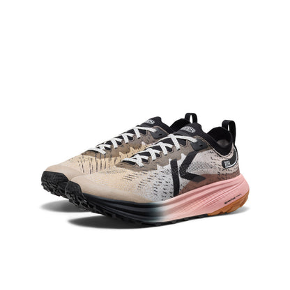 Keen Men's Seek Trail Running Shoe | Black/Sunset Sand