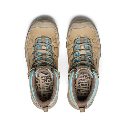 Keen Women's Targhee IV Waterproof Hiking Boot | Safari/Reef Waters