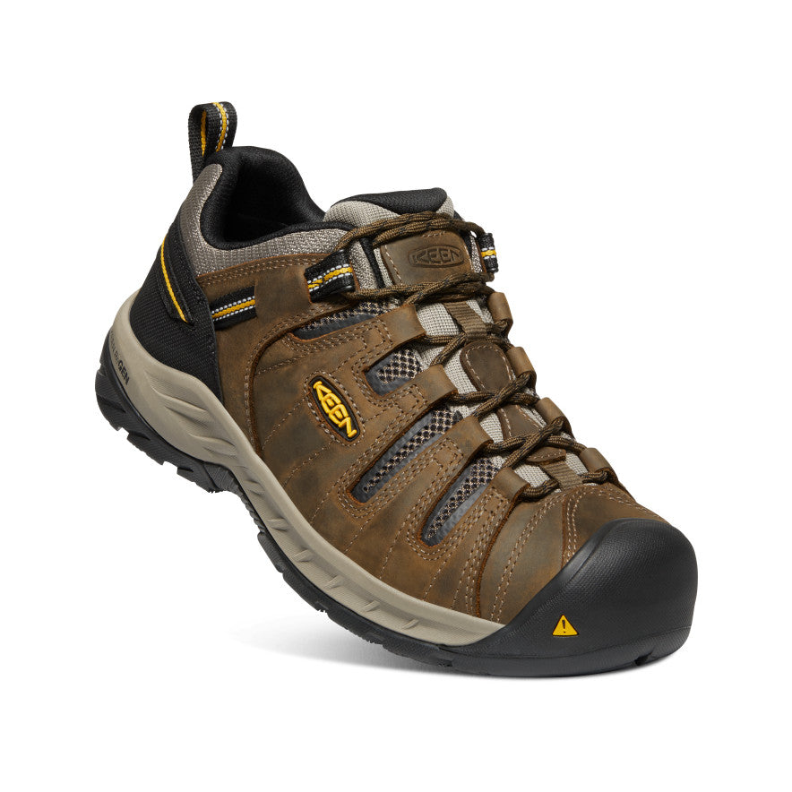 Keen Men's Flint II (Soft Toe) | Cascade Brown/Golden Rod