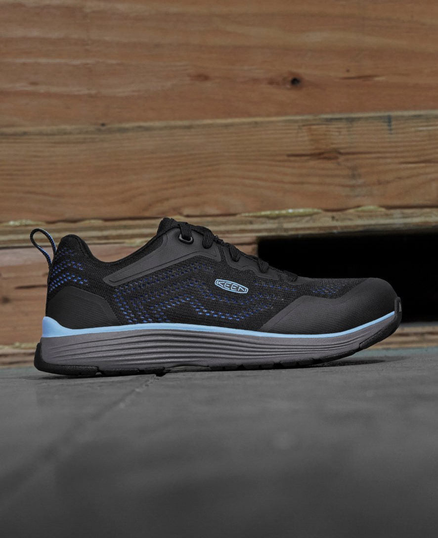 Keen Women's Sparta 2 (Aluminum Toe) | Airy Blue/Black