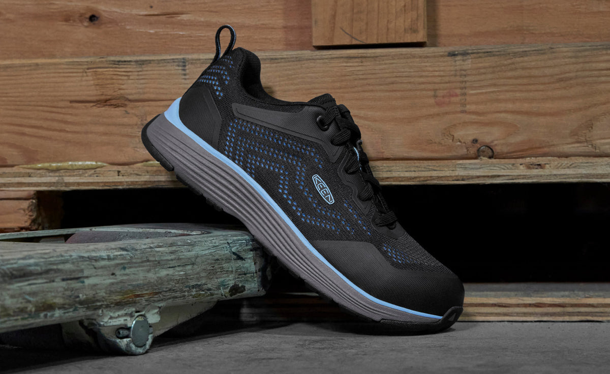 Keen Women's Sparta 2 (Aluminum Toe) | Airy Blue/Black