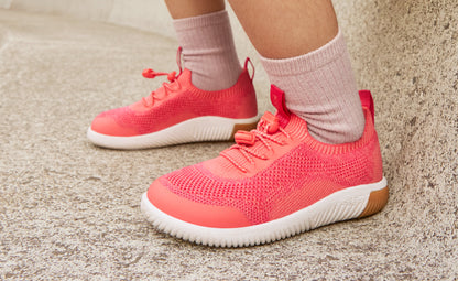 Keen Little Kids' KNX Knit Sneaker | Dubarry/Star White