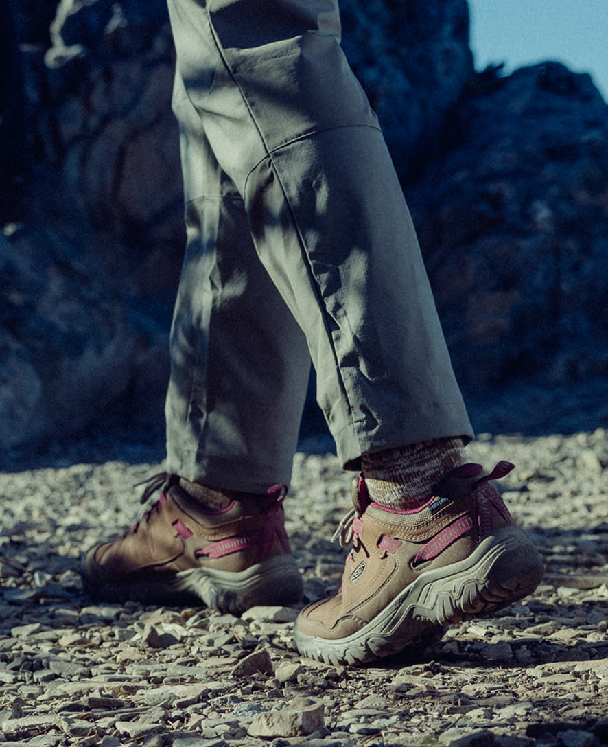 Keen Women's Targhee IV Wide Waterproof Hiking Shoe | Alloy/Granite Green