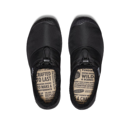 Keen Women's Howser III Slide | Black Smooth Nylon