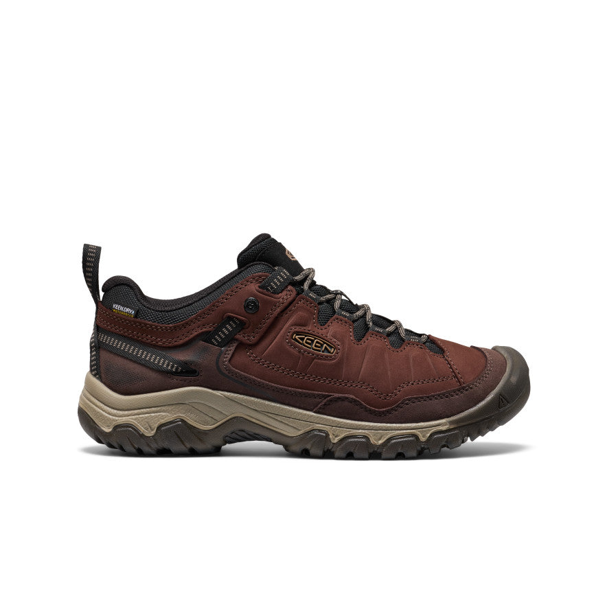 Keen Men's Targhee IV Waterproof Hiking Shoe | Java/Bison