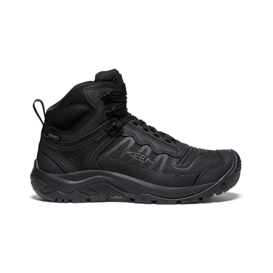 Keen Men's Reno Waterproof Mid (Soft Toe) | Black/Black