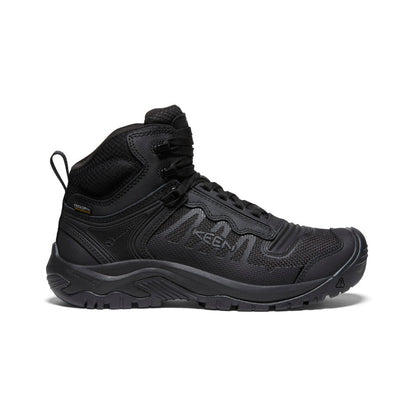Keen Men's Reno Waterproof Mid (Soft Toe) | Black/Black