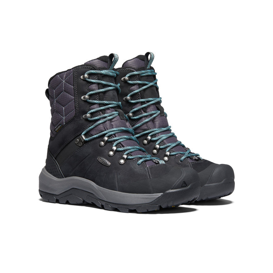 Keen Women's Revel IV High Polar Waterproof Boot | Black/North Atlantic