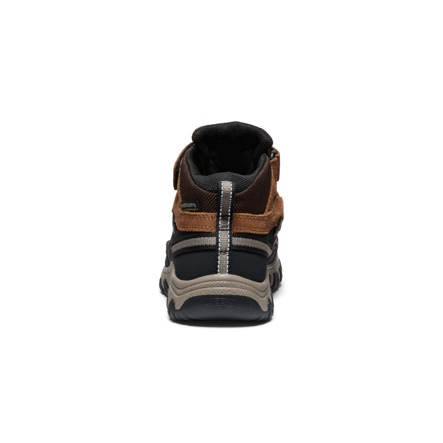 Keen Little Kids' Targhee IV Waterproof Hiking Boot | Bison/Brindle