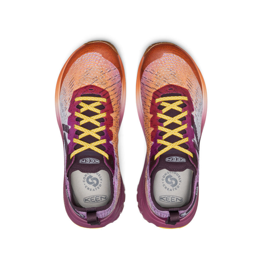 Keen Men's Seek Trail Running Shoe | Willowherb/Orange Peel