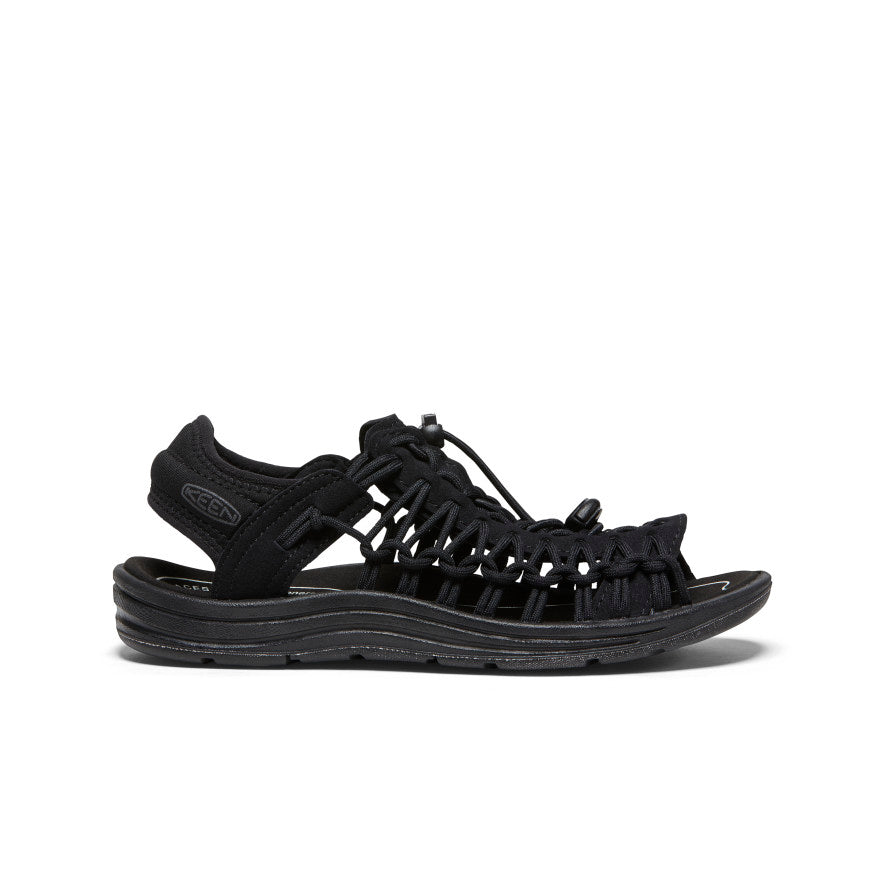 Keen Women's UNEEK II Open-Toe Sneaker | Black/Black