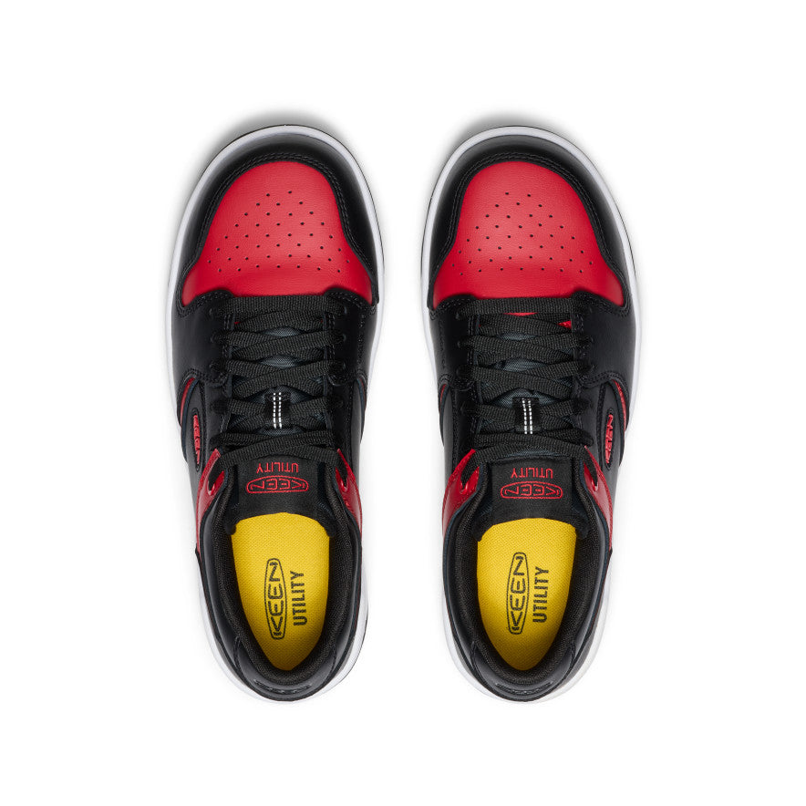 Keen Men's Overton Work Shoe (Carbon Toe) | Salsa/Black