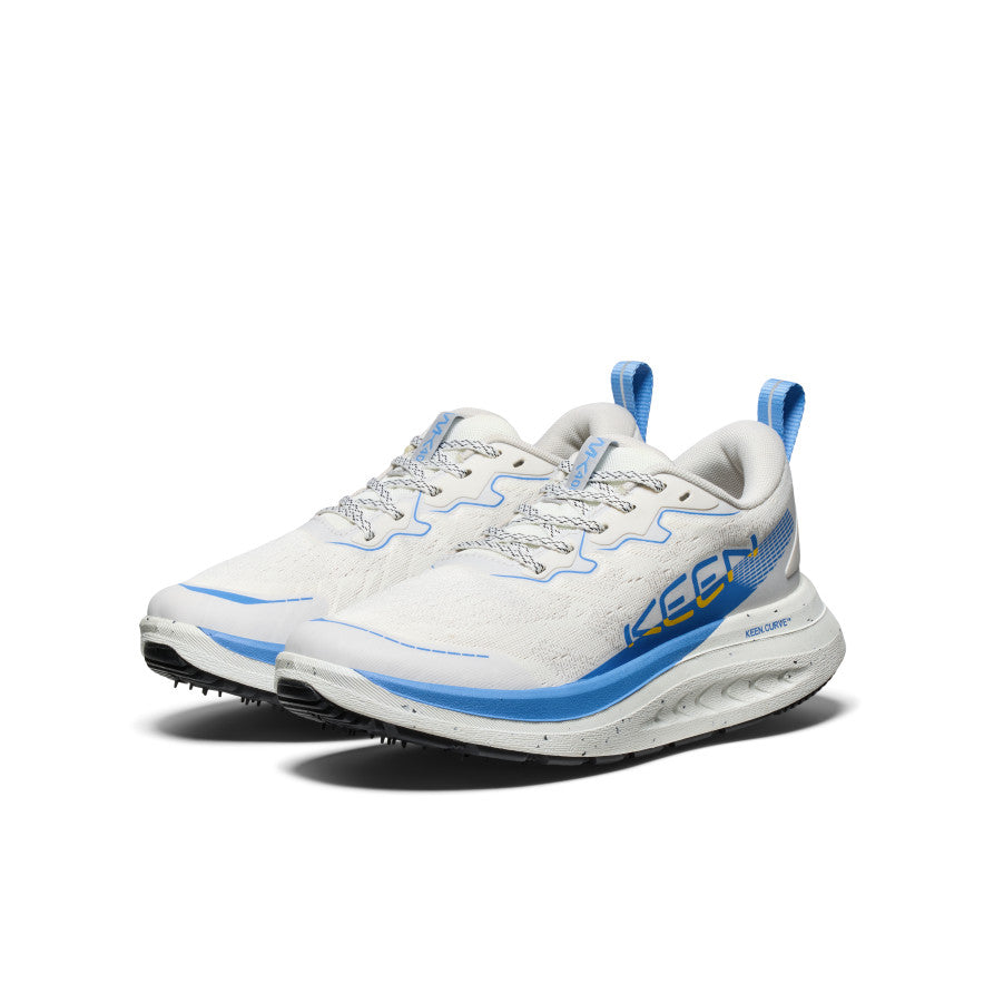 Keen Women's WK400 II Walking Shoe | Star White/Marina