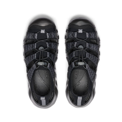 Keen Men's Hyperport H2 Sandal | Black/Steel Grey