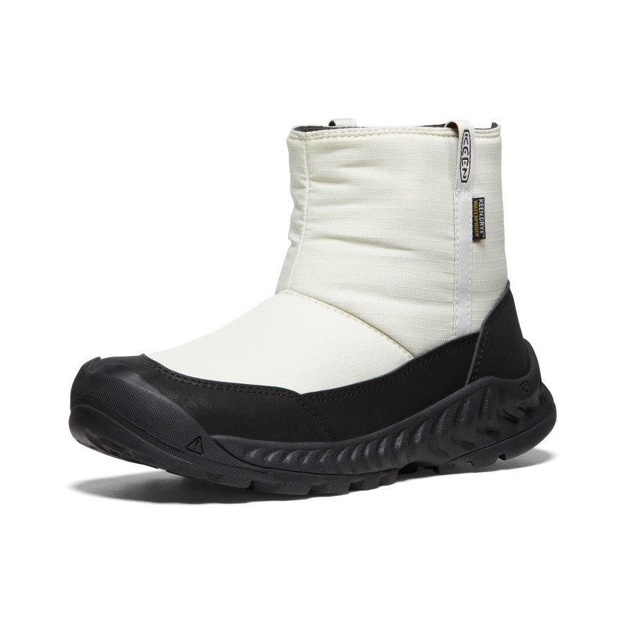 Keen Women's Hood NXIS Waterproof Pull-On | Silver Birch/Black