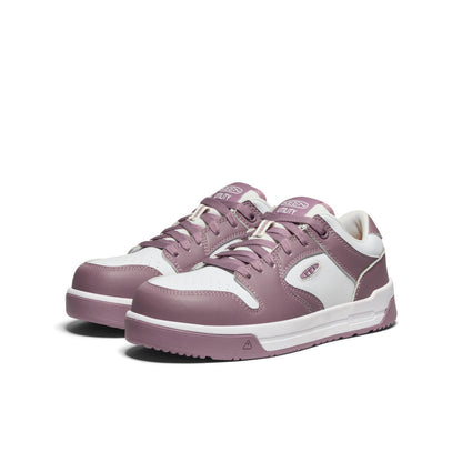 Keen Women's Overton Work Shoe (Carbon Toe) | Toadstool/Star White