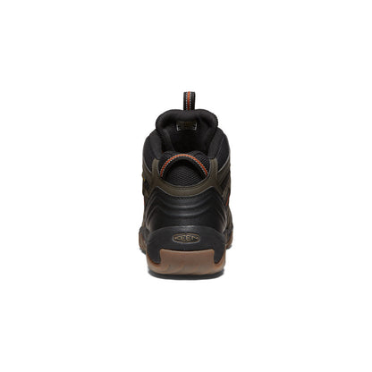 Keen Men's Headout Waterproof Hiking Boot | Black Olive/Fossil Orange