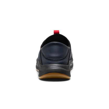 Keen Men's Whyser Slip-On | Sky Captain/Racing Red