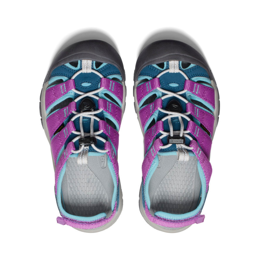 Keen Big Kids' Newport Boundless Sandal | Legion Blue/Willowherb