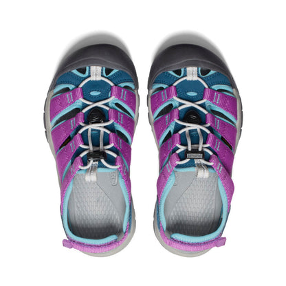 Keen Big Kids' Newport Boundless Sandal | Legion Blue/Willowherb