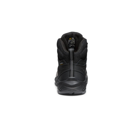Keen Men's Reno Waterproof Mid (Soft Toe) | Black/Black