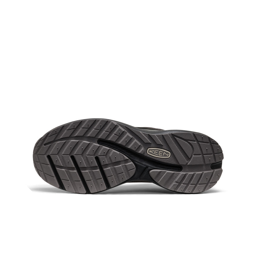 Keen Men's WK500 Leather Walking Shoe | Steel Grey/Black