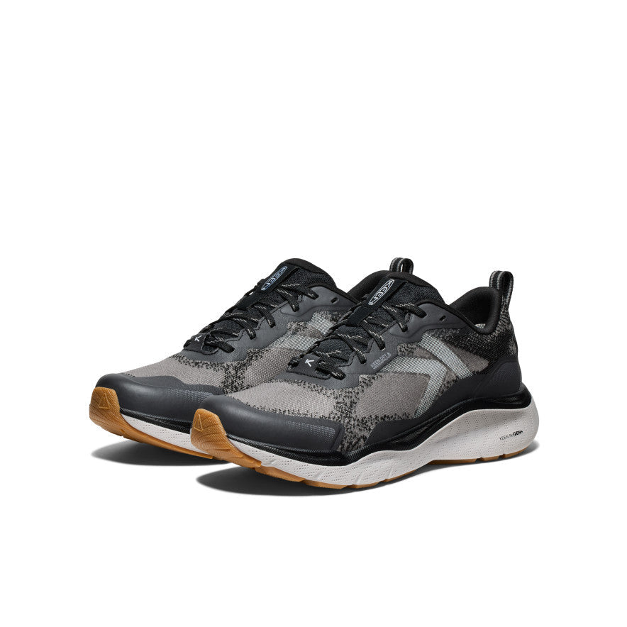 Keen Women's Leiki Waterproof Hiking Shoe | Black/Steel Grey