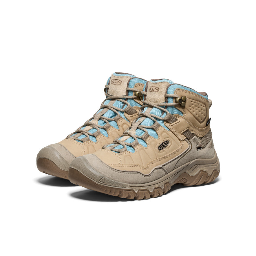 Keen Women's Targhee IV Waterproof Hiking Boot | Safari/Reef Waters