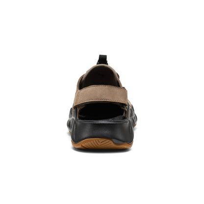 Keen Men's Hyperport Fisherman Leather Sandal | Brindle/Oak Buff