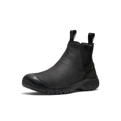 Keen Men's Anchorage IV Waterproof Boot | Black/Black