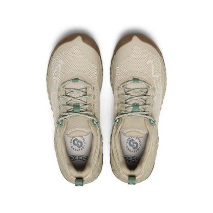 Keen Women's NXIS EVO Waterproof Shoe | Abbey Stone/Iceberg Green