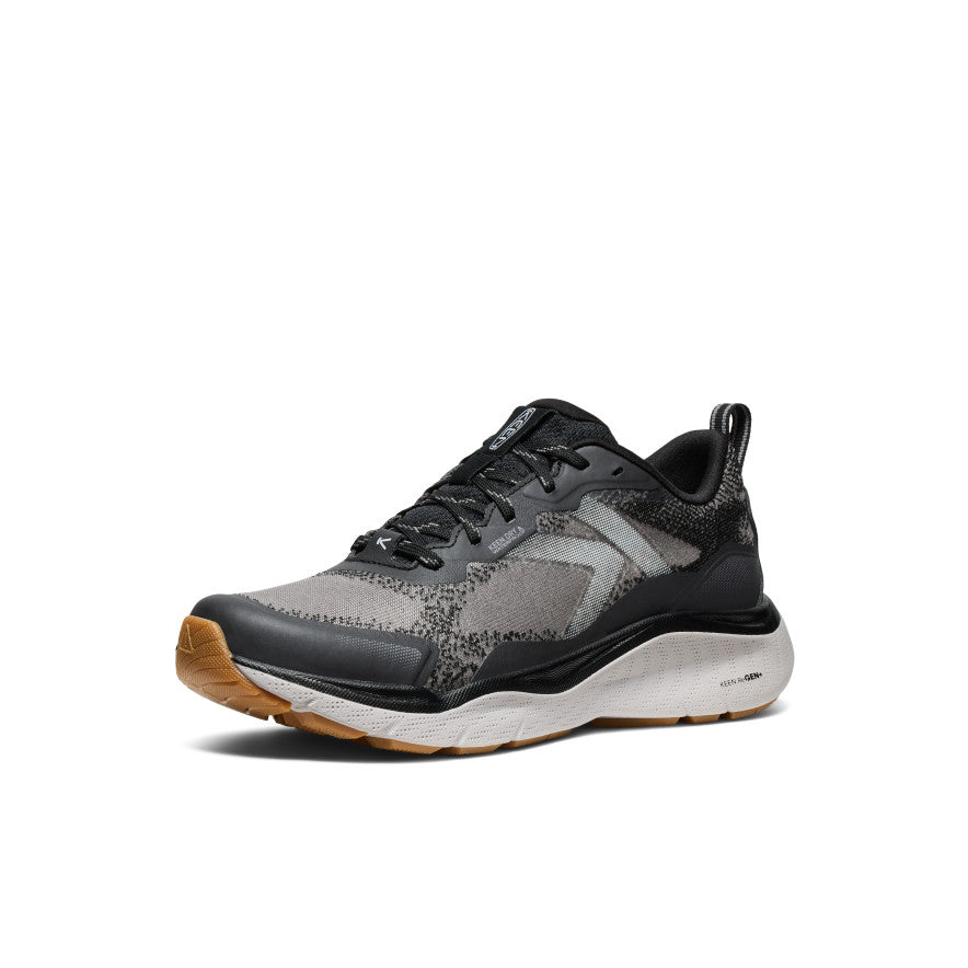 Keen Women's Leiki Waterproof Hiking Shoe | Black/Steel Grey