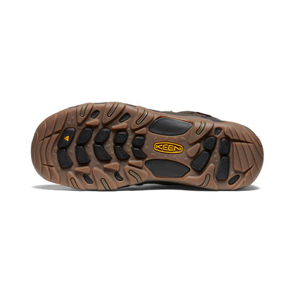 Keen Men's Headout Waterproof Hiking Boot | Black Olive/Fossil Orange