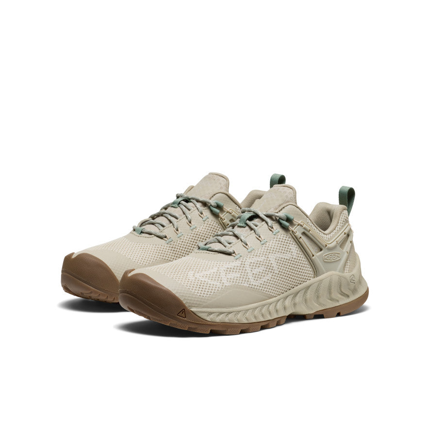 Keen Women's NXIS EVO Waterproof Shoe | Abbey Stone/Iceberg Green