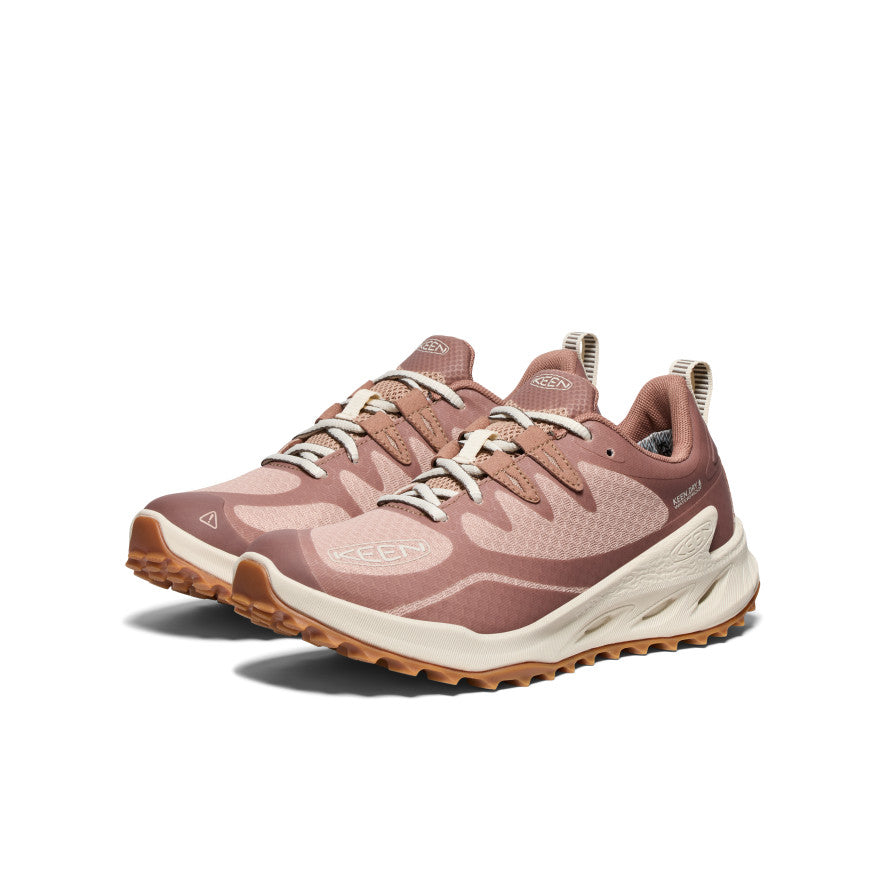 Keen Women's Zionic Waterproof Hiking Shoe | Warm Taupe/Raw Umber