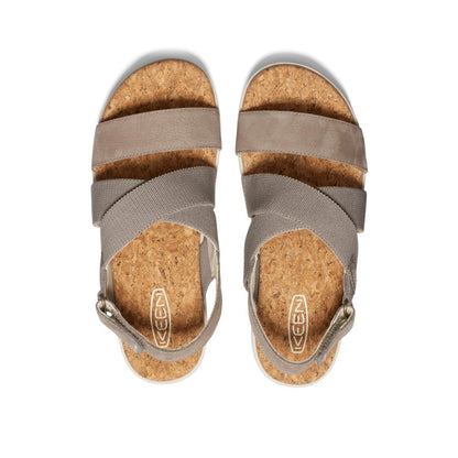 Keen Women's Elle Criss Cross Sandal | Brindle/Birch