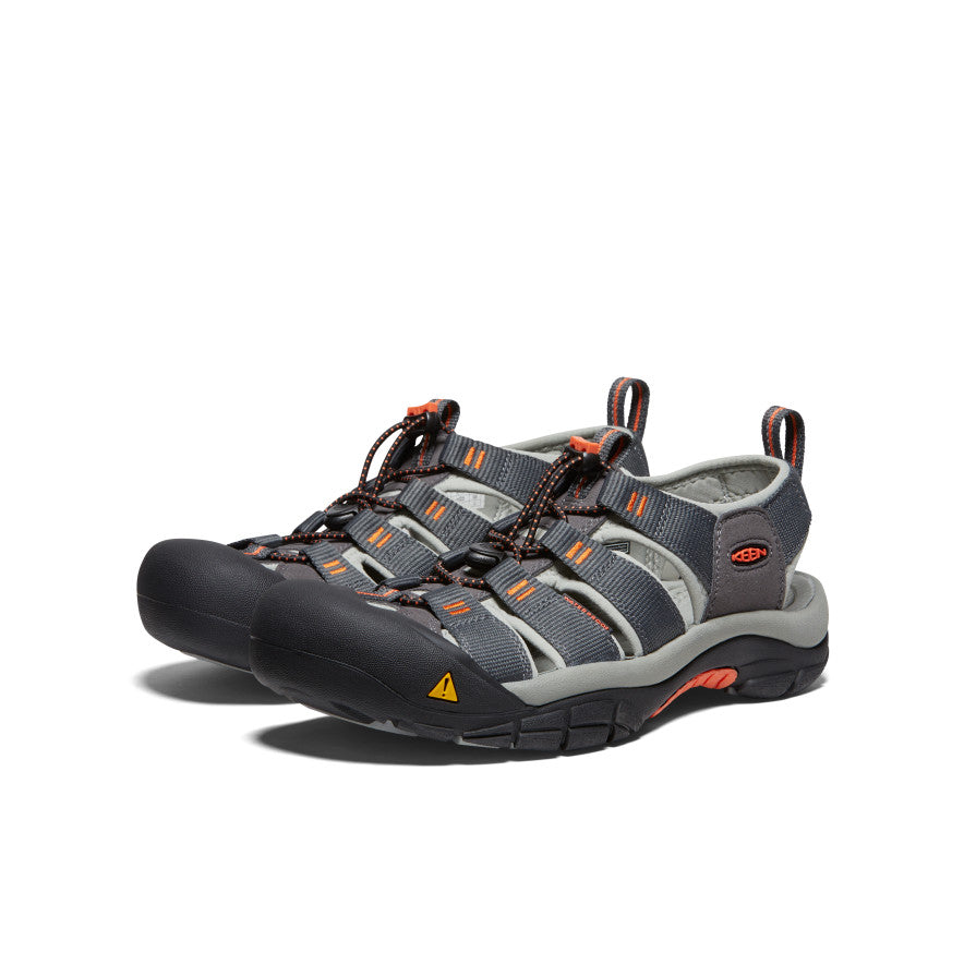 Keen Men's Newport H2 Sandal | Magnet/Nasturtium