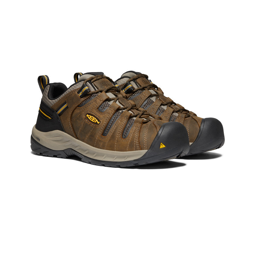 Keen Men's Flint II (Soft Toe) | Cascade Brown/Golden Rod